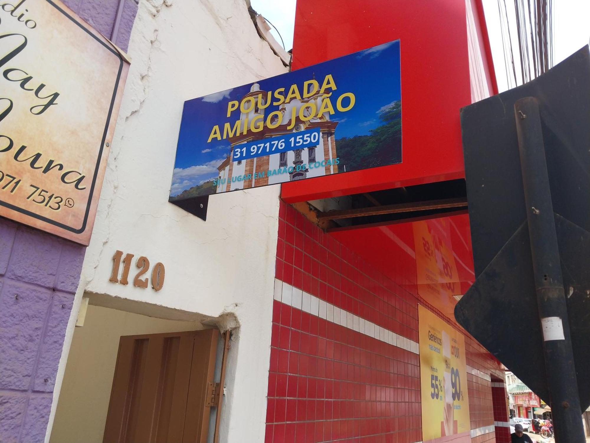 Hotel Pousada Amigo Joao Barão de Cocais Exterior foto